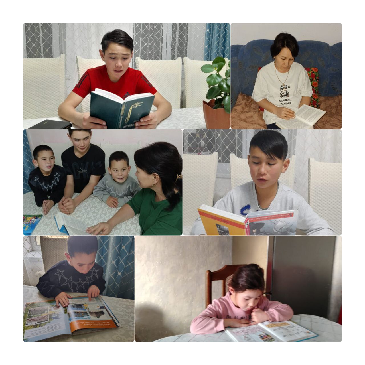 Қыста кітап оқимыз, жадымызға тоқимыз”  тақырыбында қысқы демалыс кезіндегі отбасылық кітап оқу.